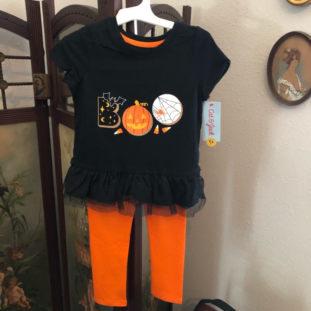 Two Piece Girls Halloween Outfit